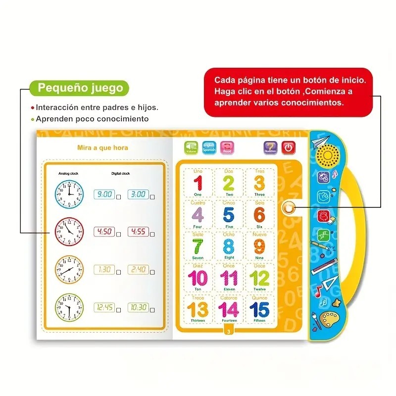 Miniatura 7 de Libro de estudio con sonido para niños